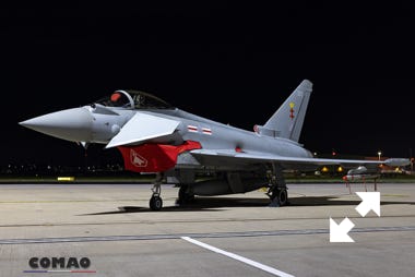 Typhoon FGR4,ZK375,41 Squadron